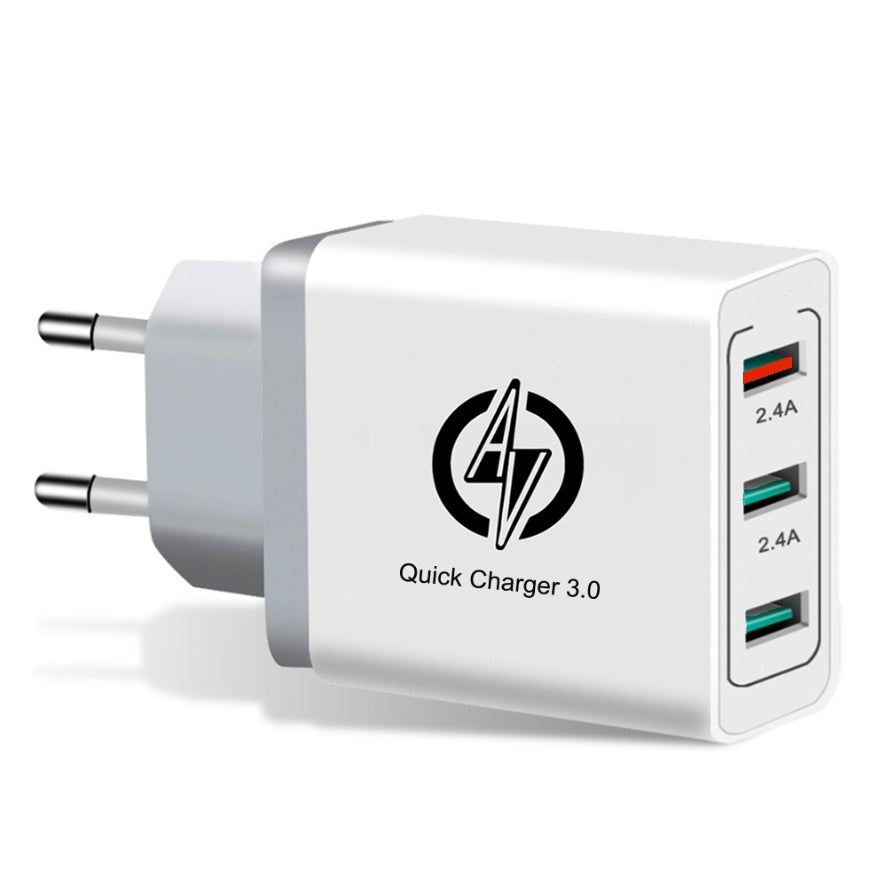 AV Fast Charger 3x USB A