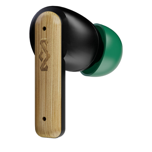 Marley Little Bird Losse Earbud links of rechts Signature Black, Cream, Blue, Green