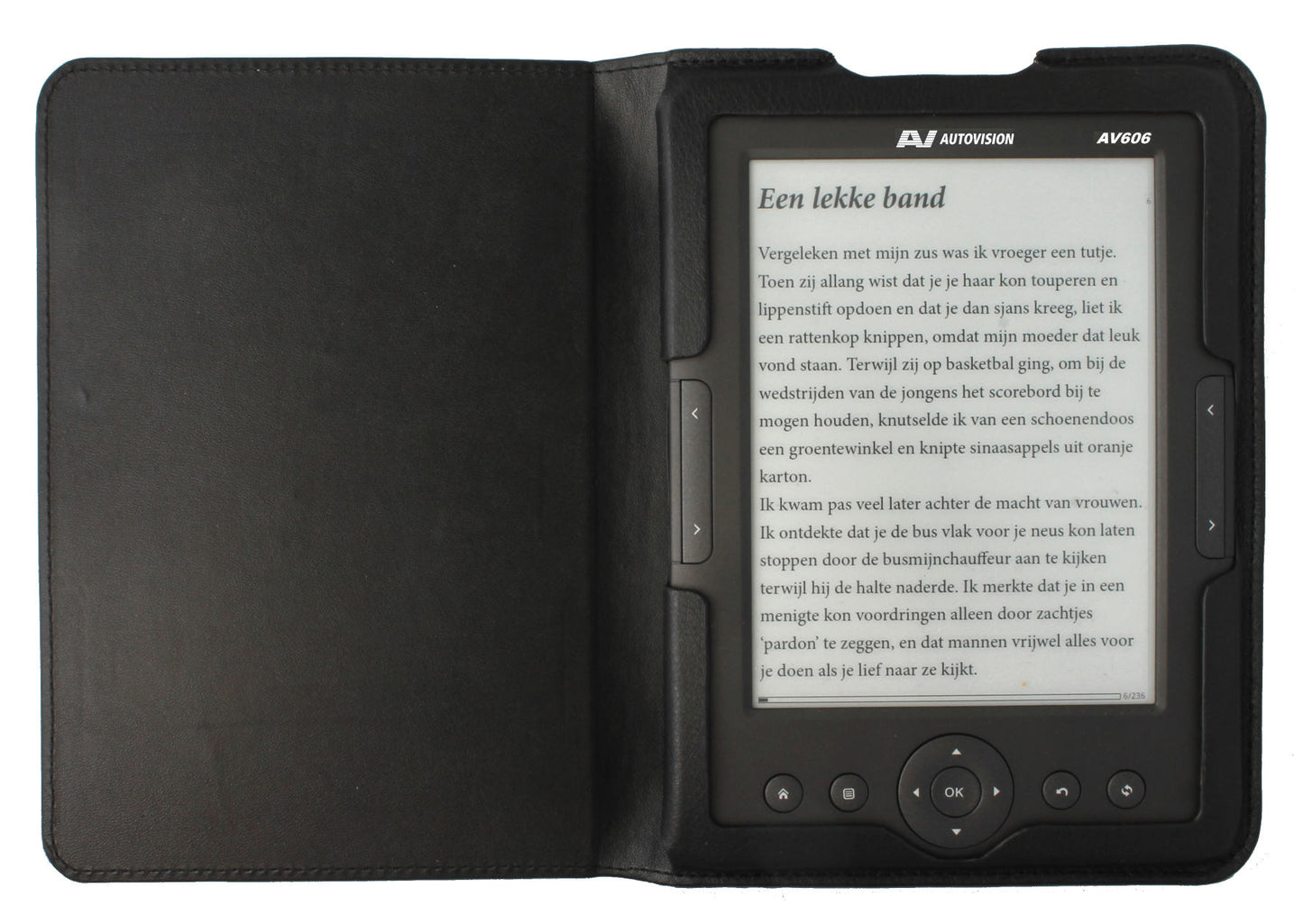 AV 606 E-Reader REMIS À NEUF ÉPUISÉ